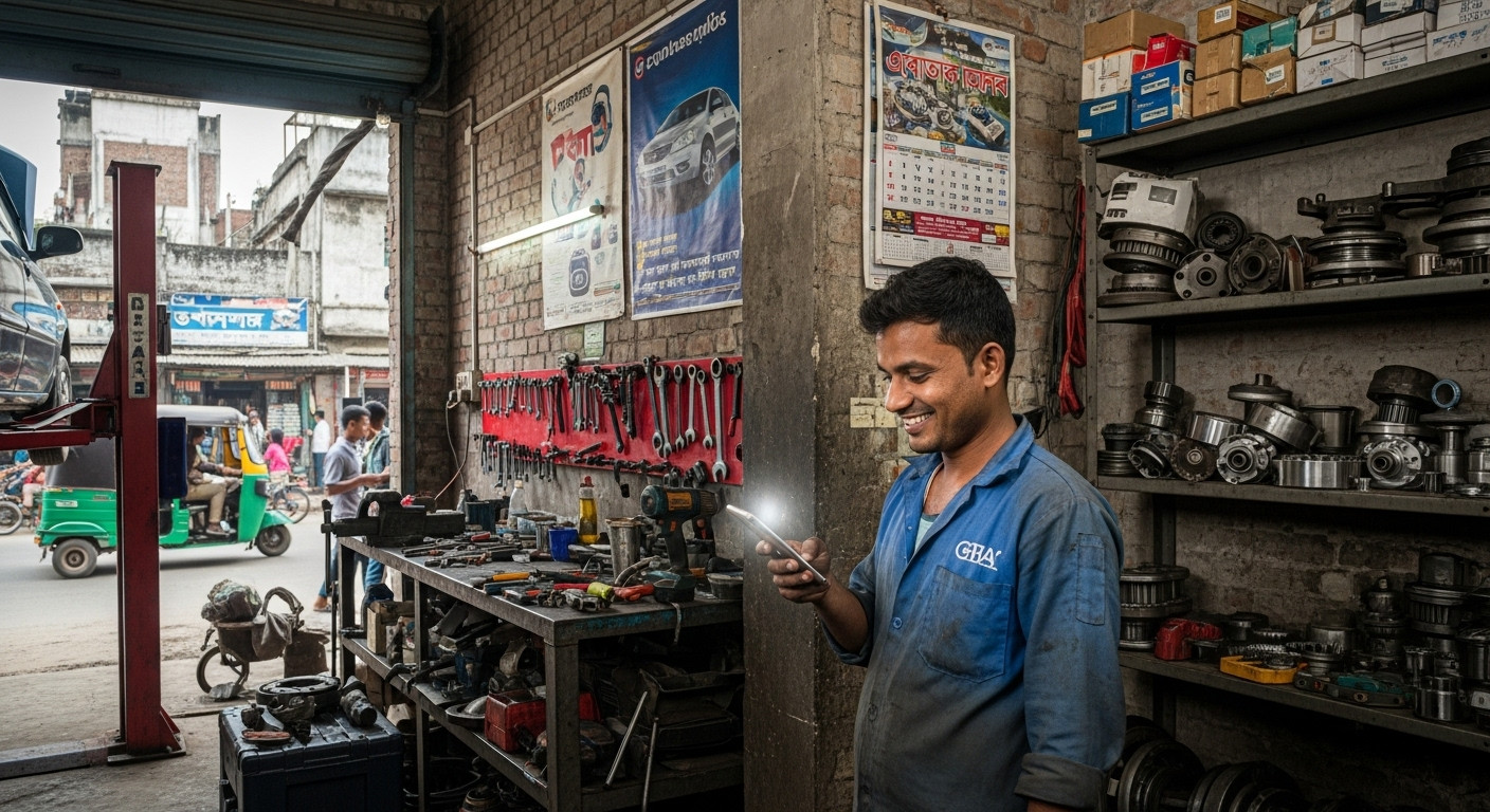 How Local Auto Workshops Are Growing with PartsLagbe Wholesale