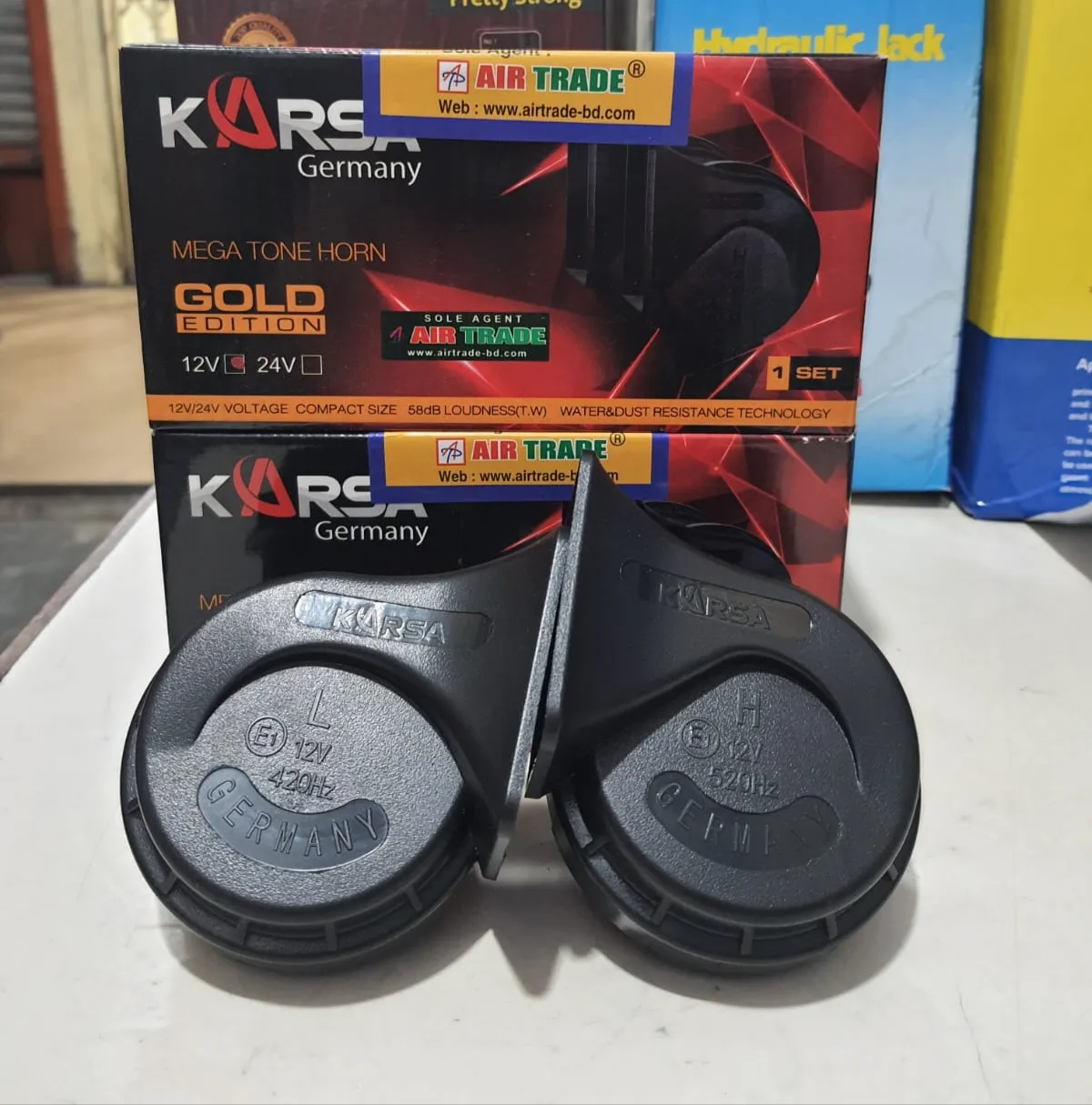 Karsa Mega Tone Horn Gold Edition