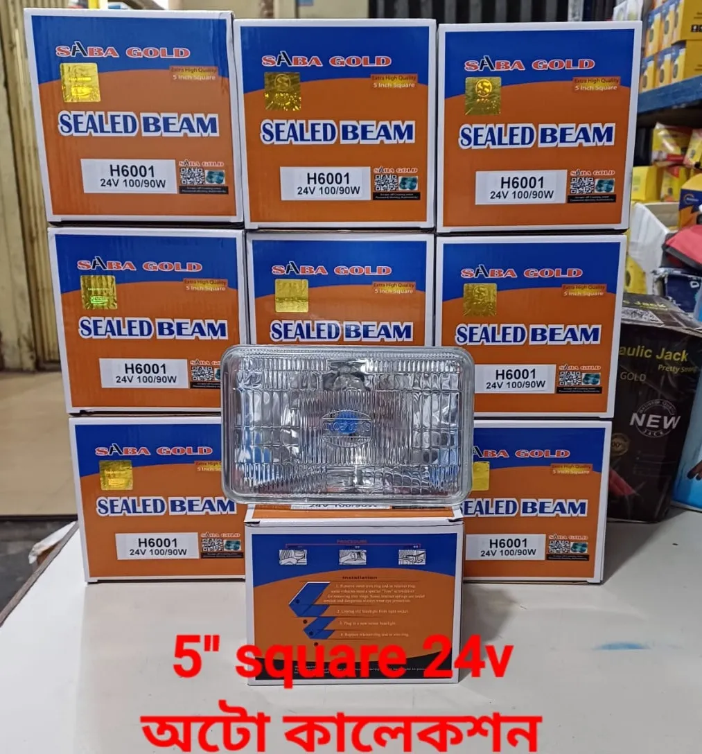 SABA GOLD Sealed Beam H6001 24V 100/90W