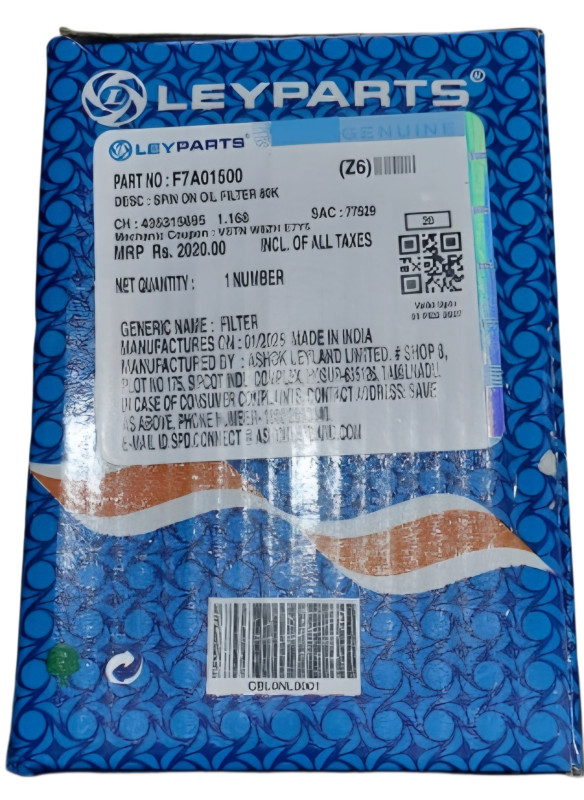 Leyparts FHJ00700 Fuel Filter Cum Water Sep 500ML (Copy)